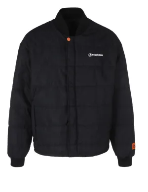 Heron Preston Logo Printed Padded Jacket