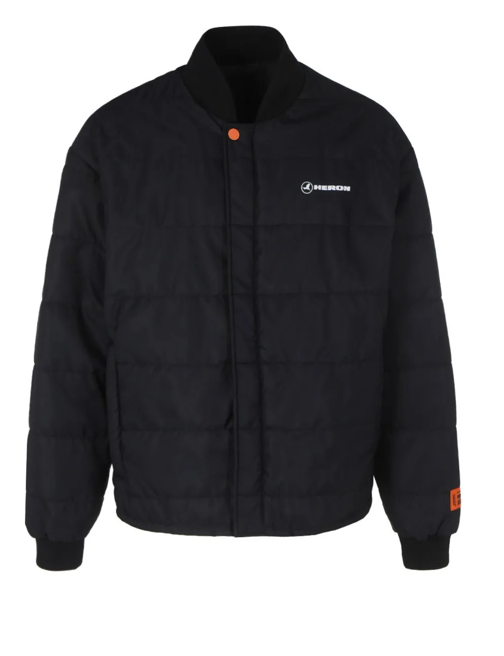 Heron Preston Logo Printed Padded Jacket