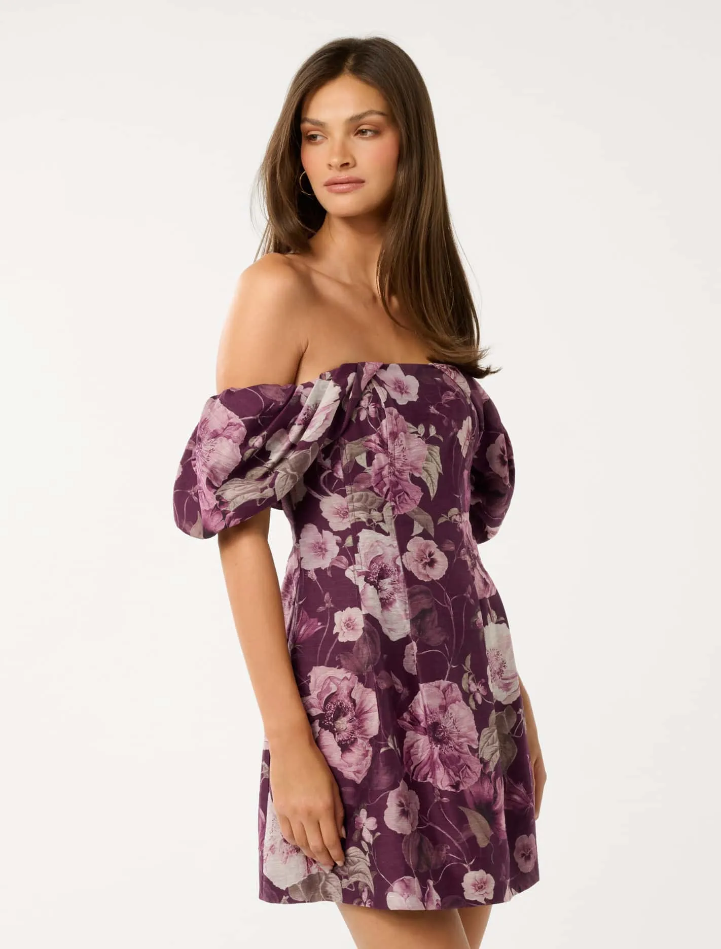 Jacquie Off Shoulder Mini Dress