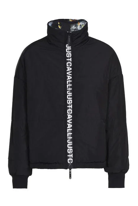 Just Cavalli Allover Graphic Print Reversible Padded Jacket