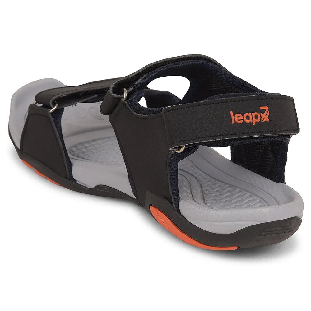 Leap7x Navy Blue Sporty Casual Sandal For Men XYLO-M15 By Liberty