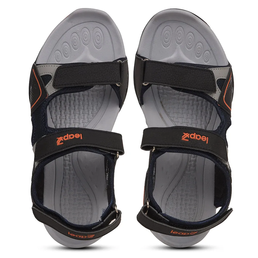 Leap7x Navy Blue Sporty Casual Sandal For Men XYLO-M15 By Liberty