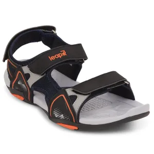Leap7x Navy Blue Sporty Casual Sandal For Men XYLO-M15 By Liberty