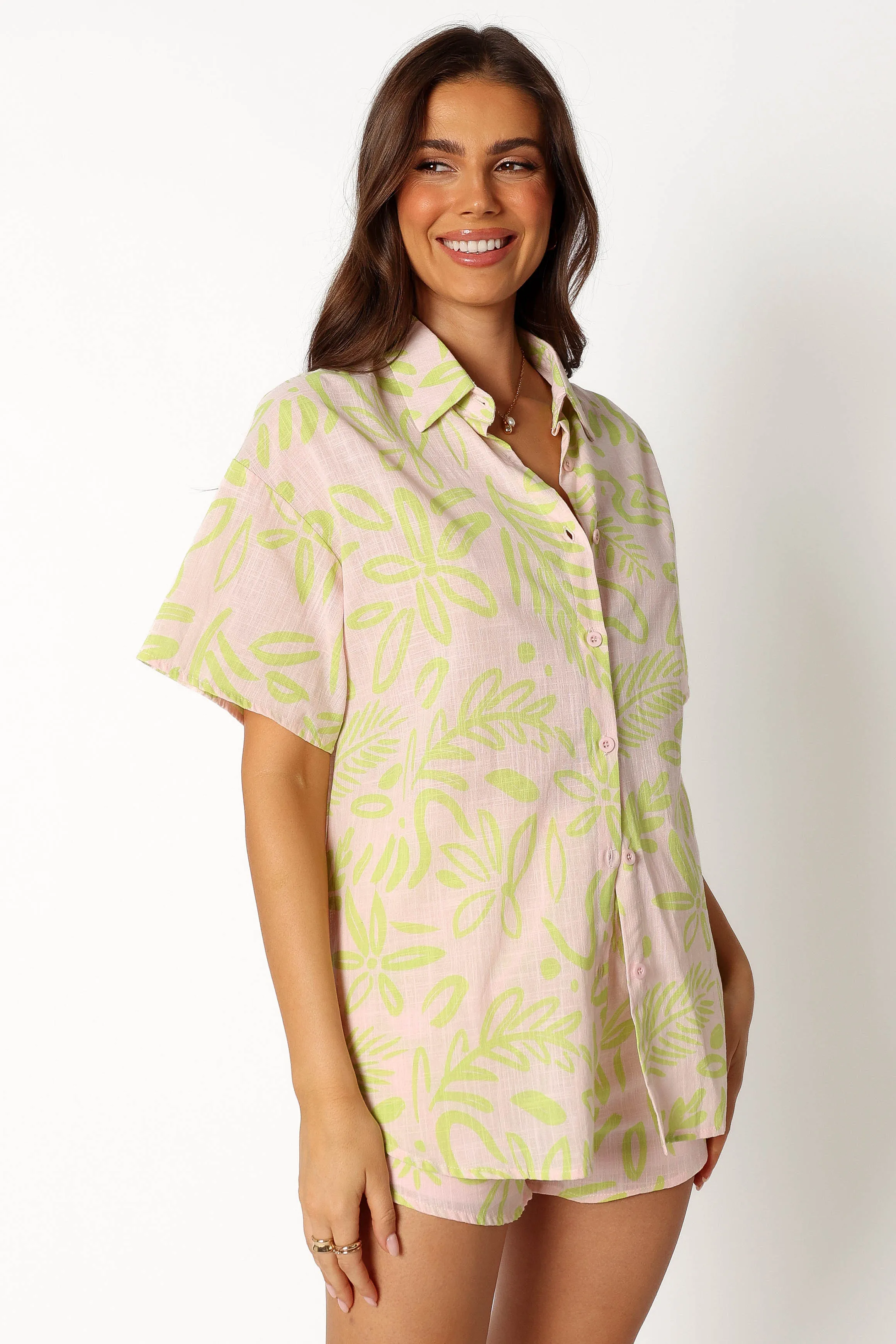 Lee Short Sleeve Shirt - Citrus