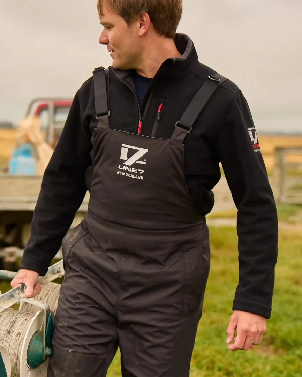 Line 7 Mens Territory Storm Pro20 Waterproof Bib Overtrousers