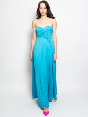Long Curled Dress Amy Ocean