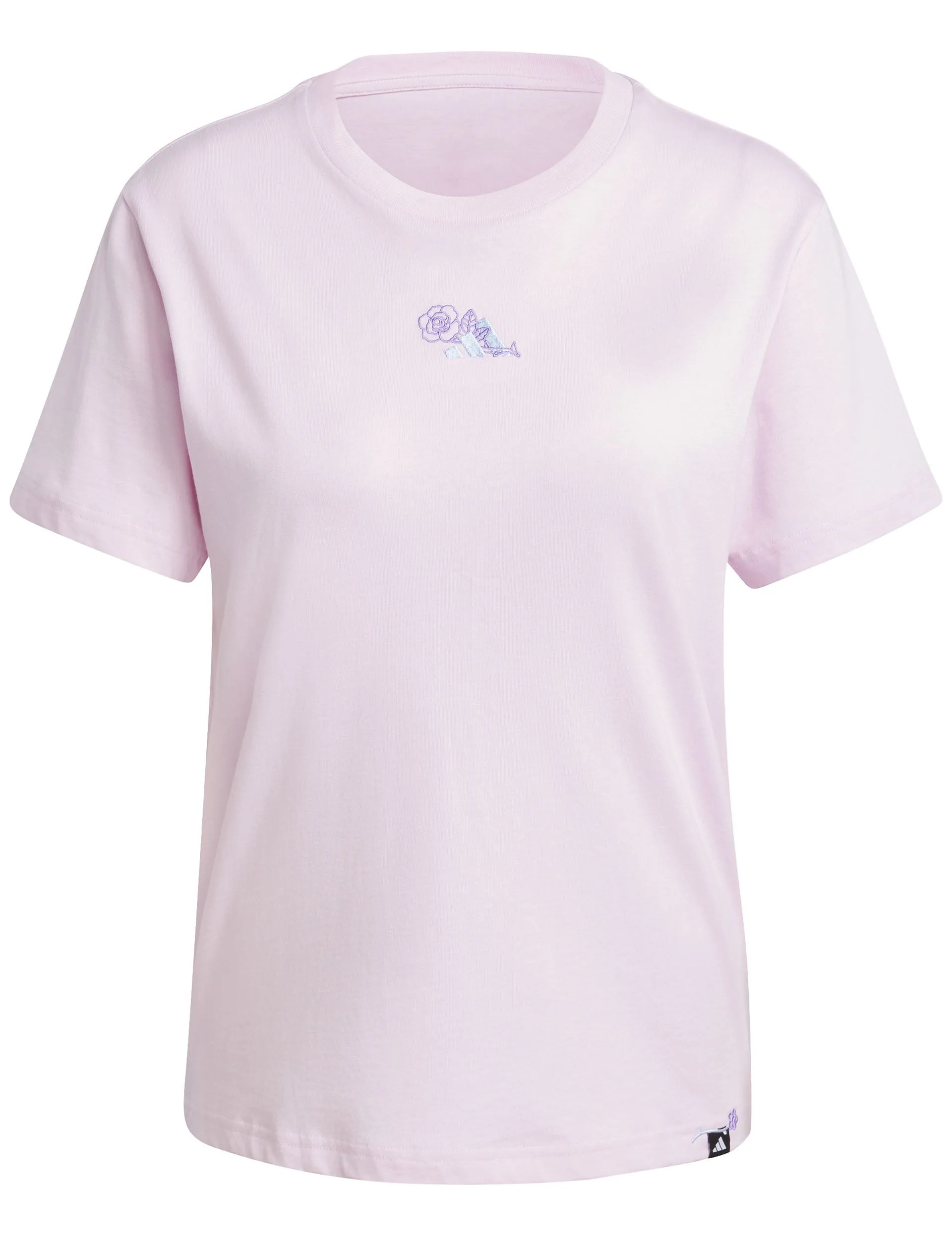 Lounge Mini Graphic T-Shirt - Clear Pink