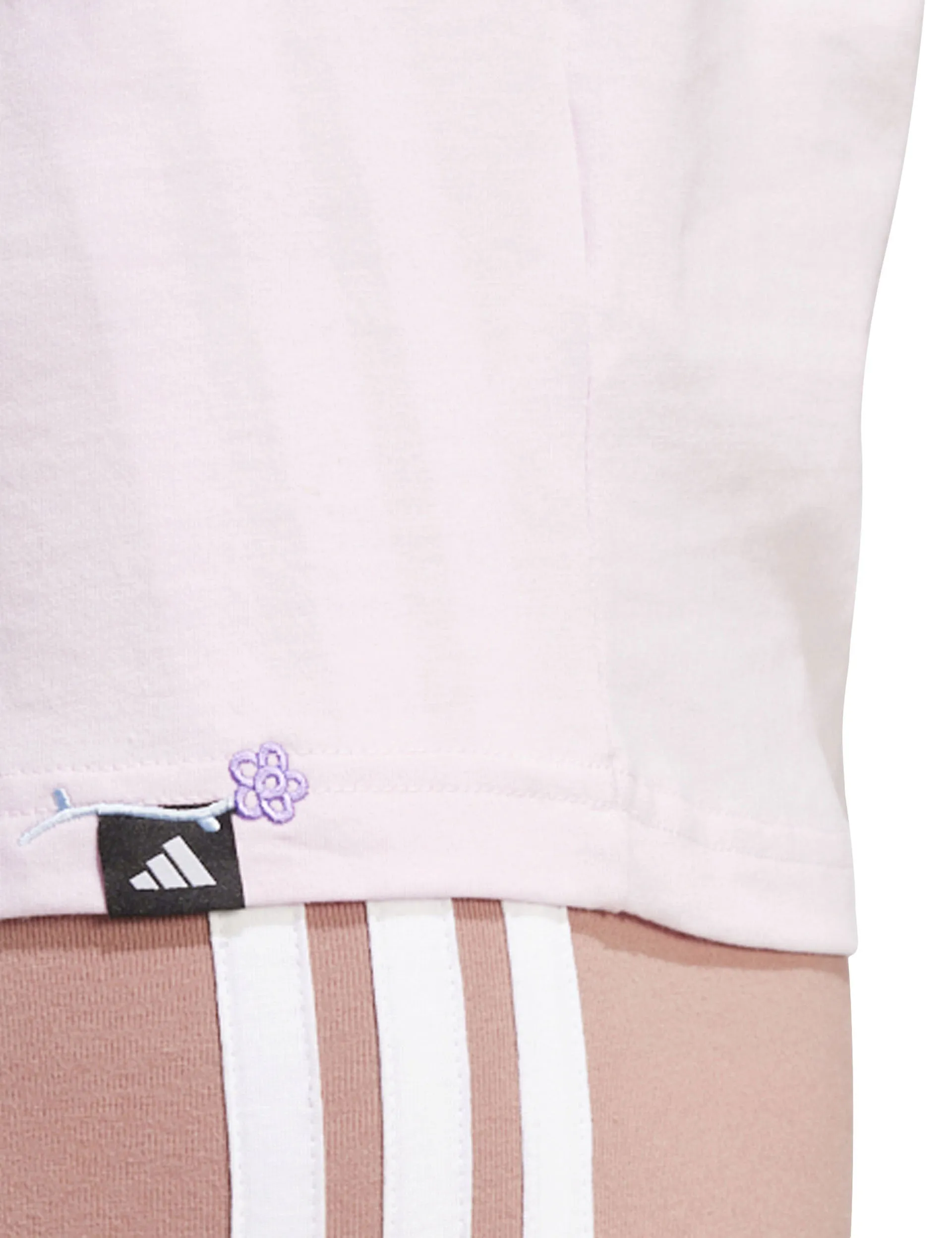 Lounge Mini Graphic T-Shirt - Clear Pink