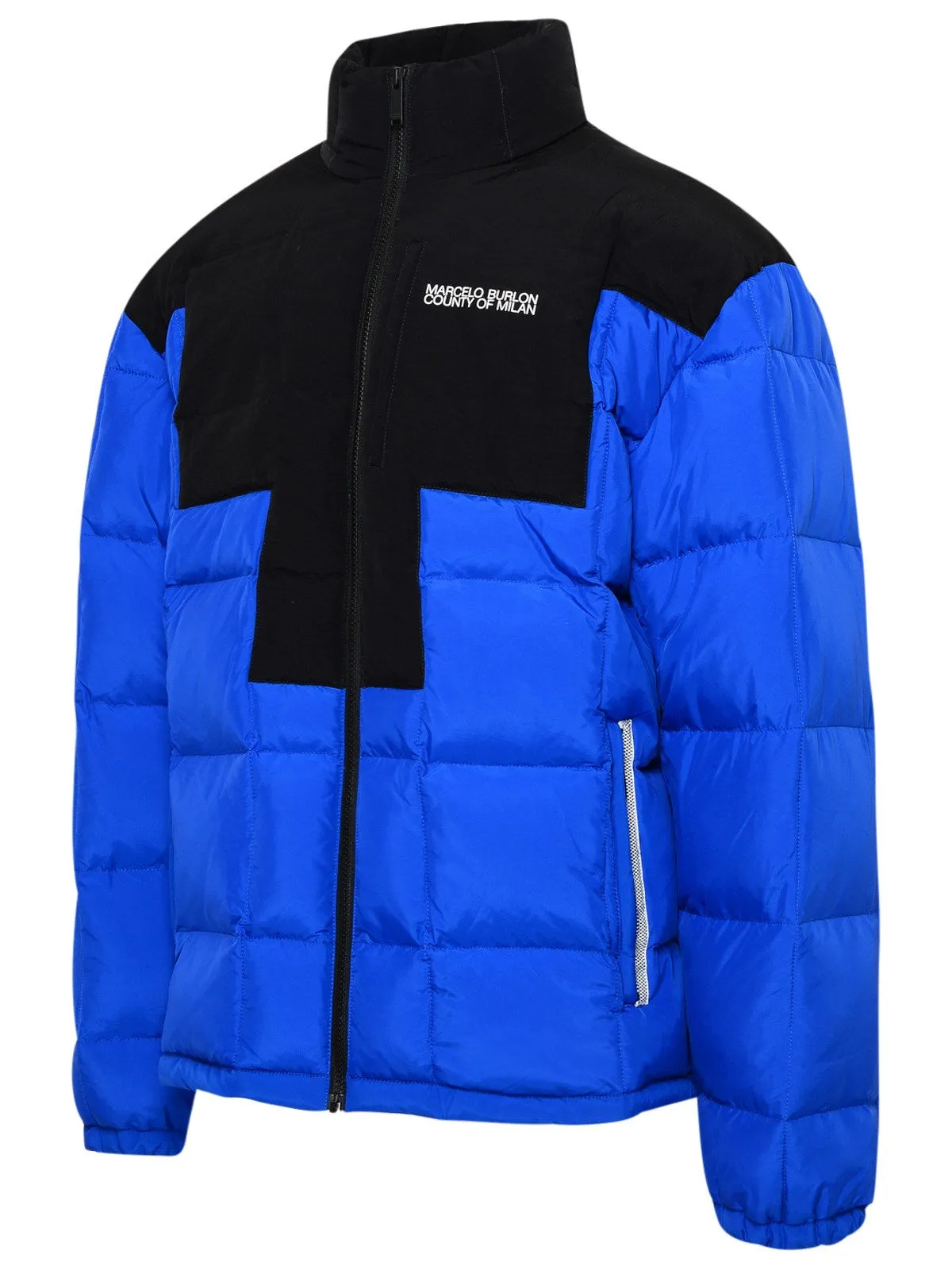 Marcelo Burlon County Of Milan Panelled Padded Jacket