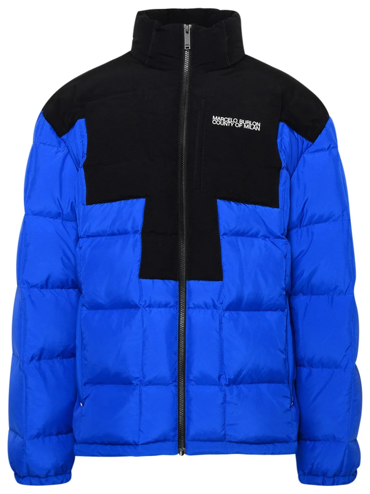Marcelo Burlon County Of Milan Panelled Padded Jacket