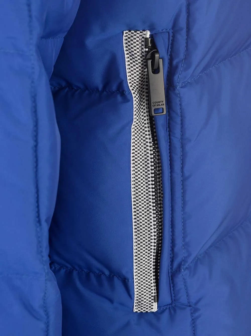 Marcelo Burlon County Of Milan Panelled Padded Jacket