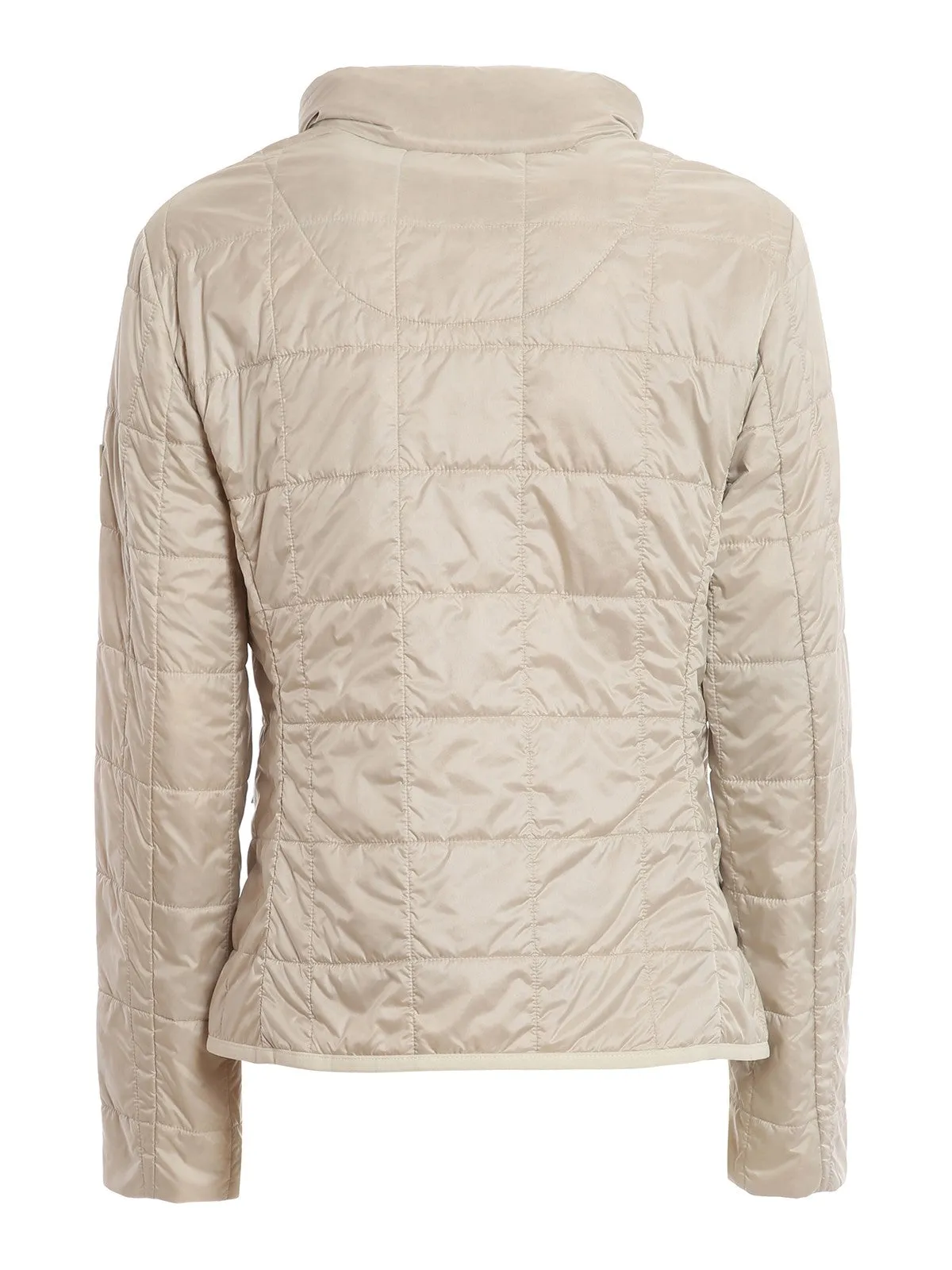 Max Mara Leisure Logo Detailed Zip-Up Padded Jacket