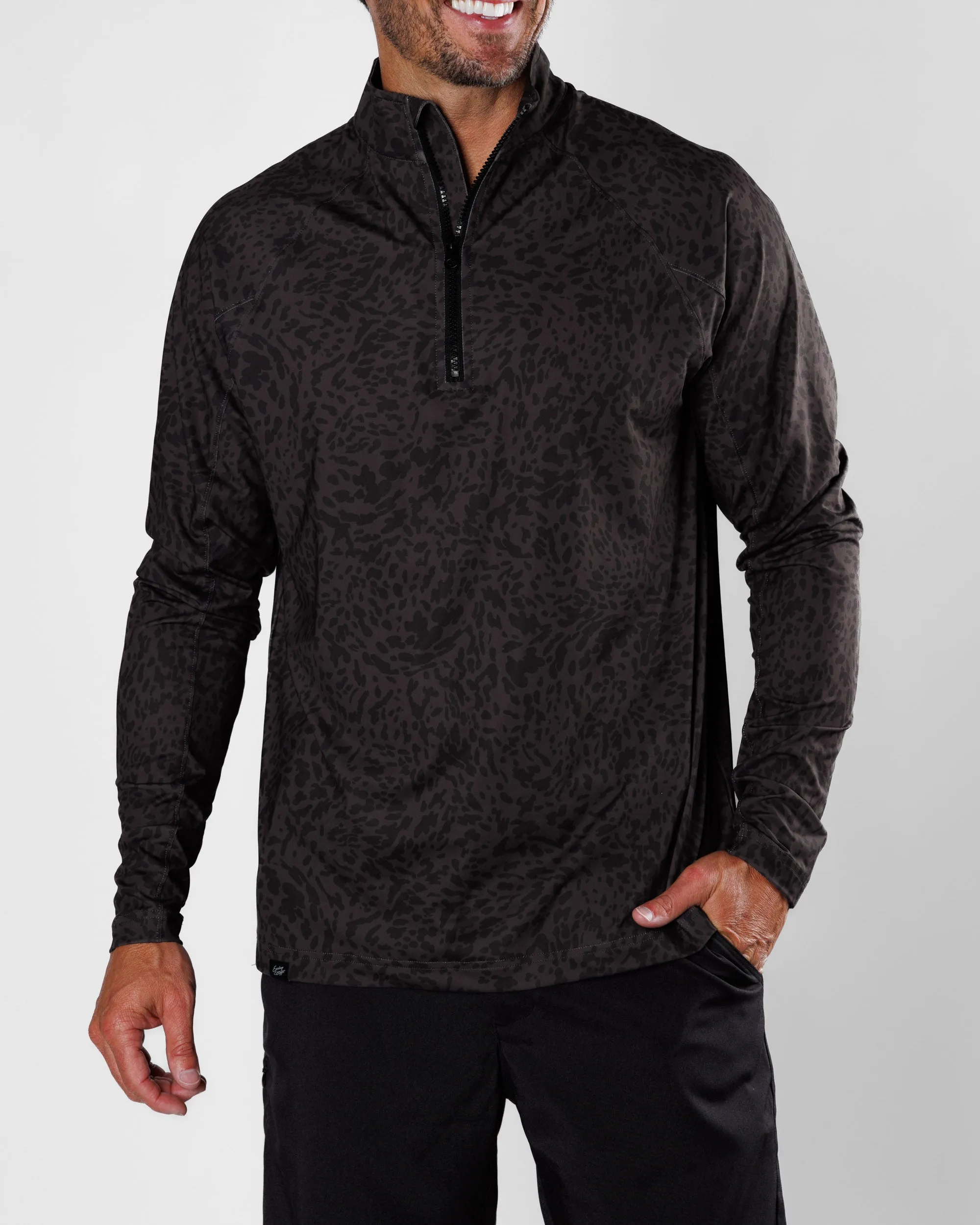 Men's Lightweight Q-Zip - Night Vision