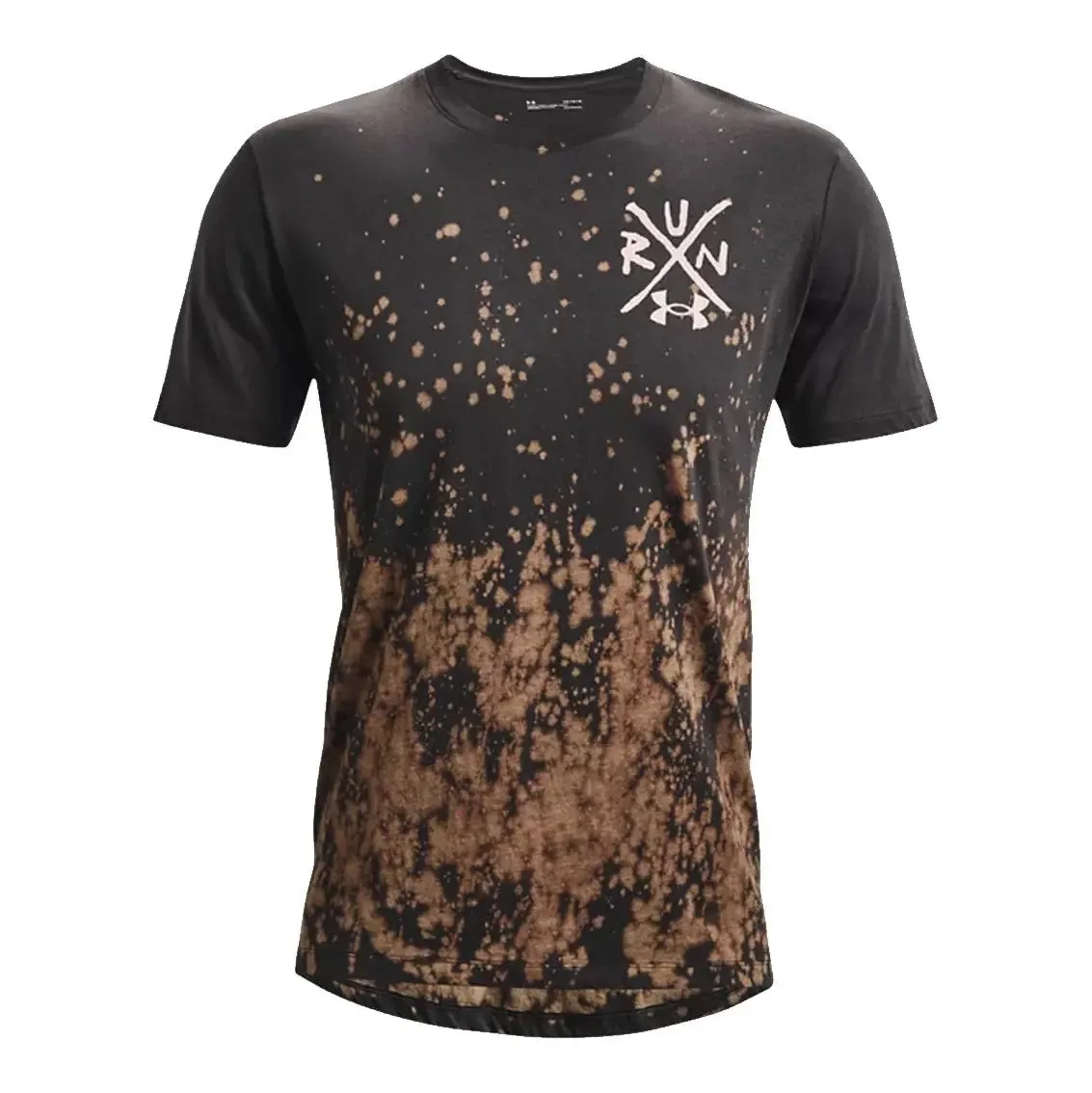 Mens Under Armour Destroy All Miles Tee - Grey