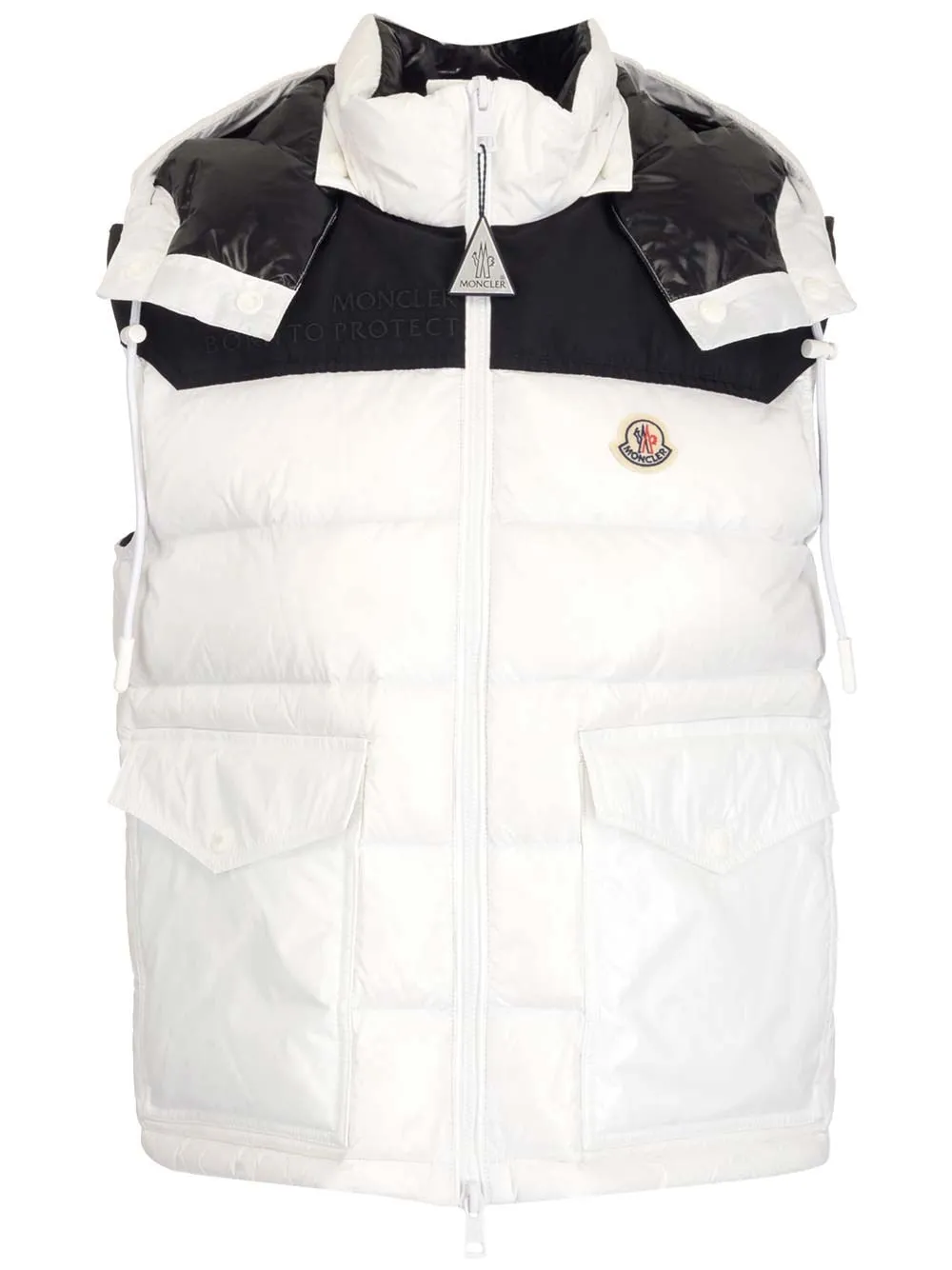 Moncler Removable Hooded Padded Gilet