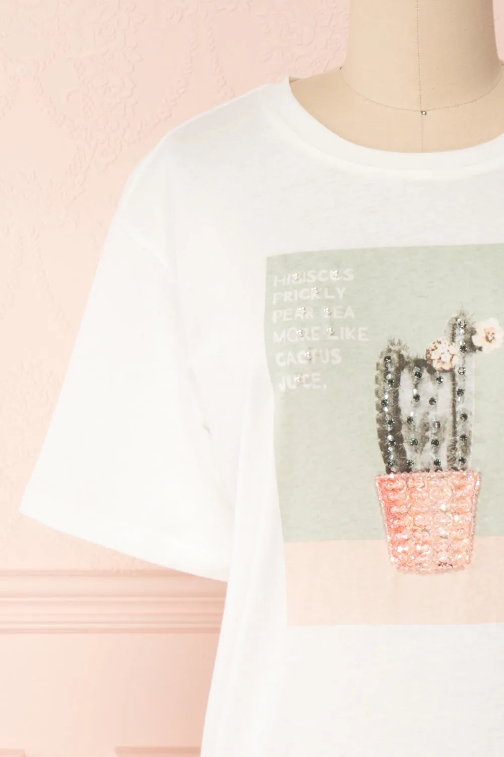 Parielle | Cactus Print T-Shirt