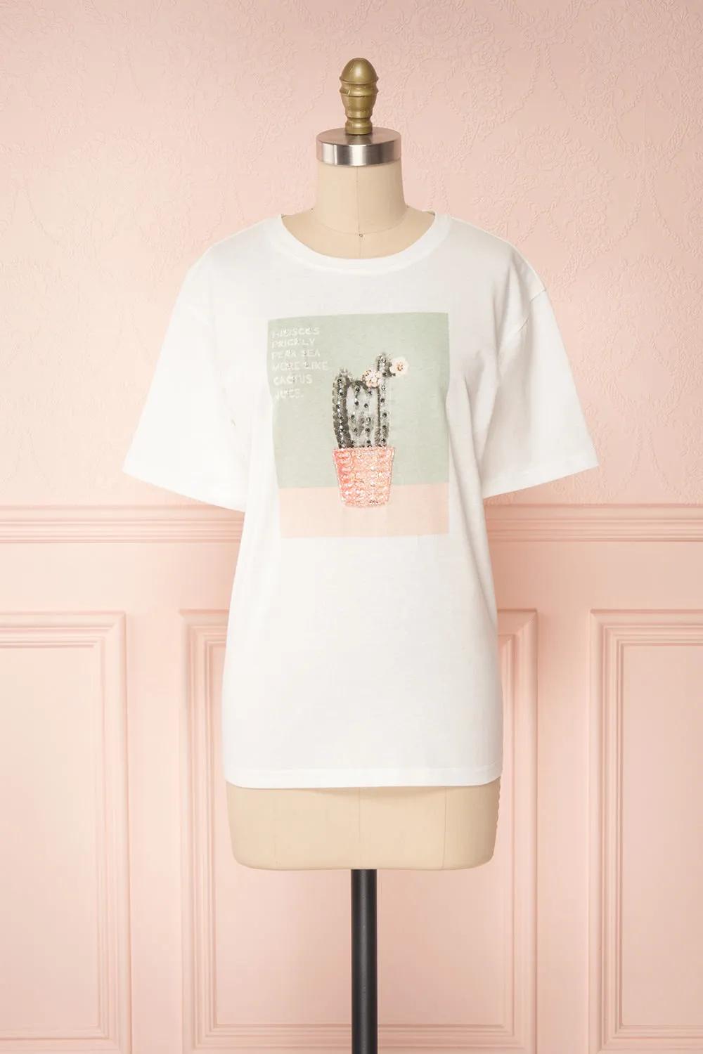 Parielle | Cactus Print T-Shirt