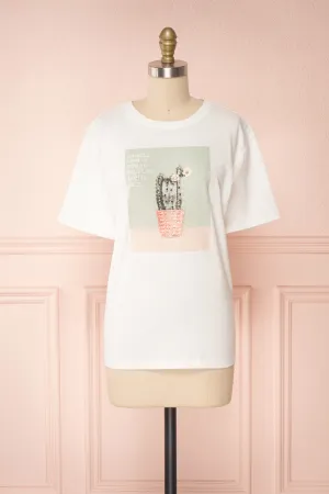 Parielle | Cactus Print T-Shirt