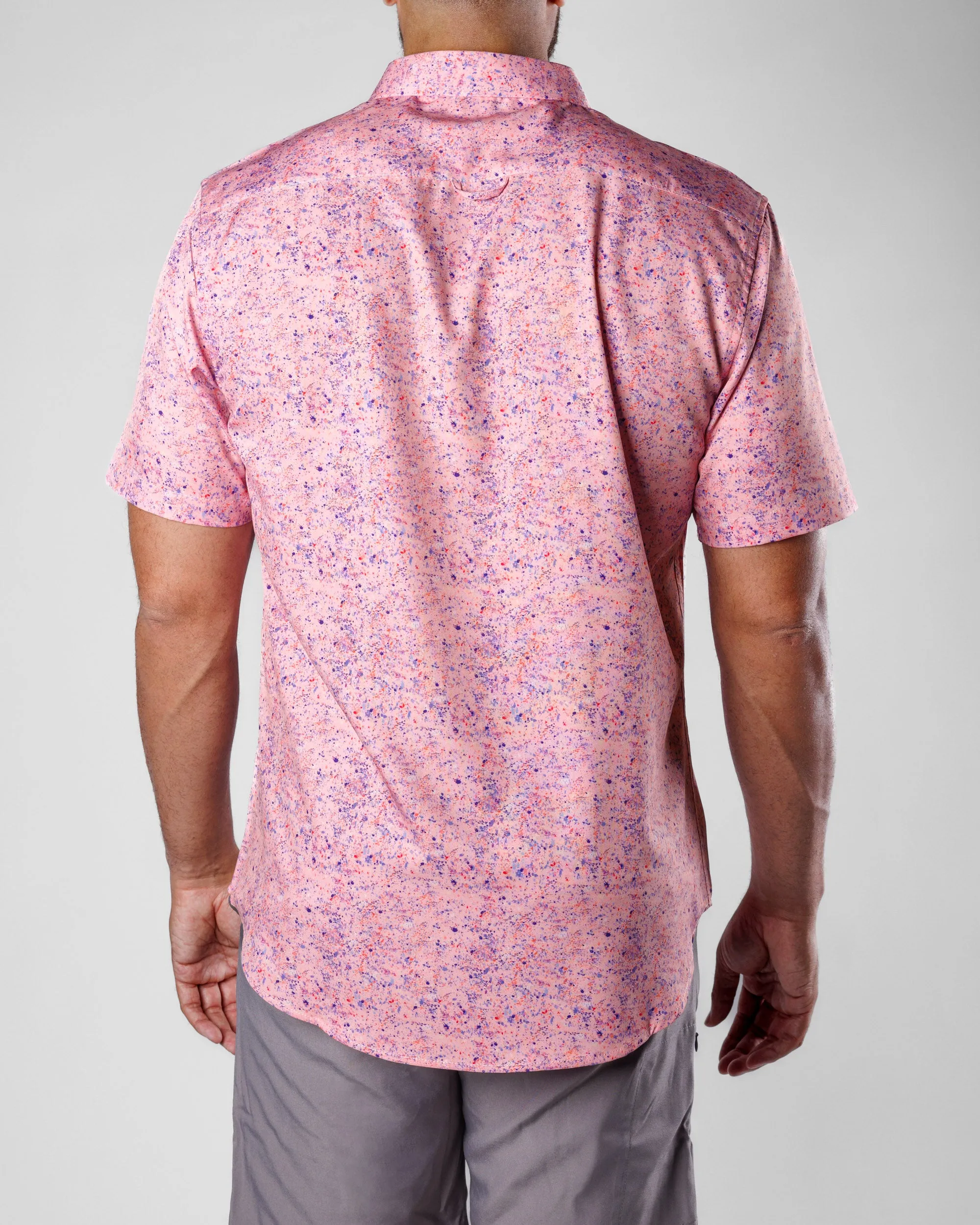 Pink Pulse Button Up 2.0