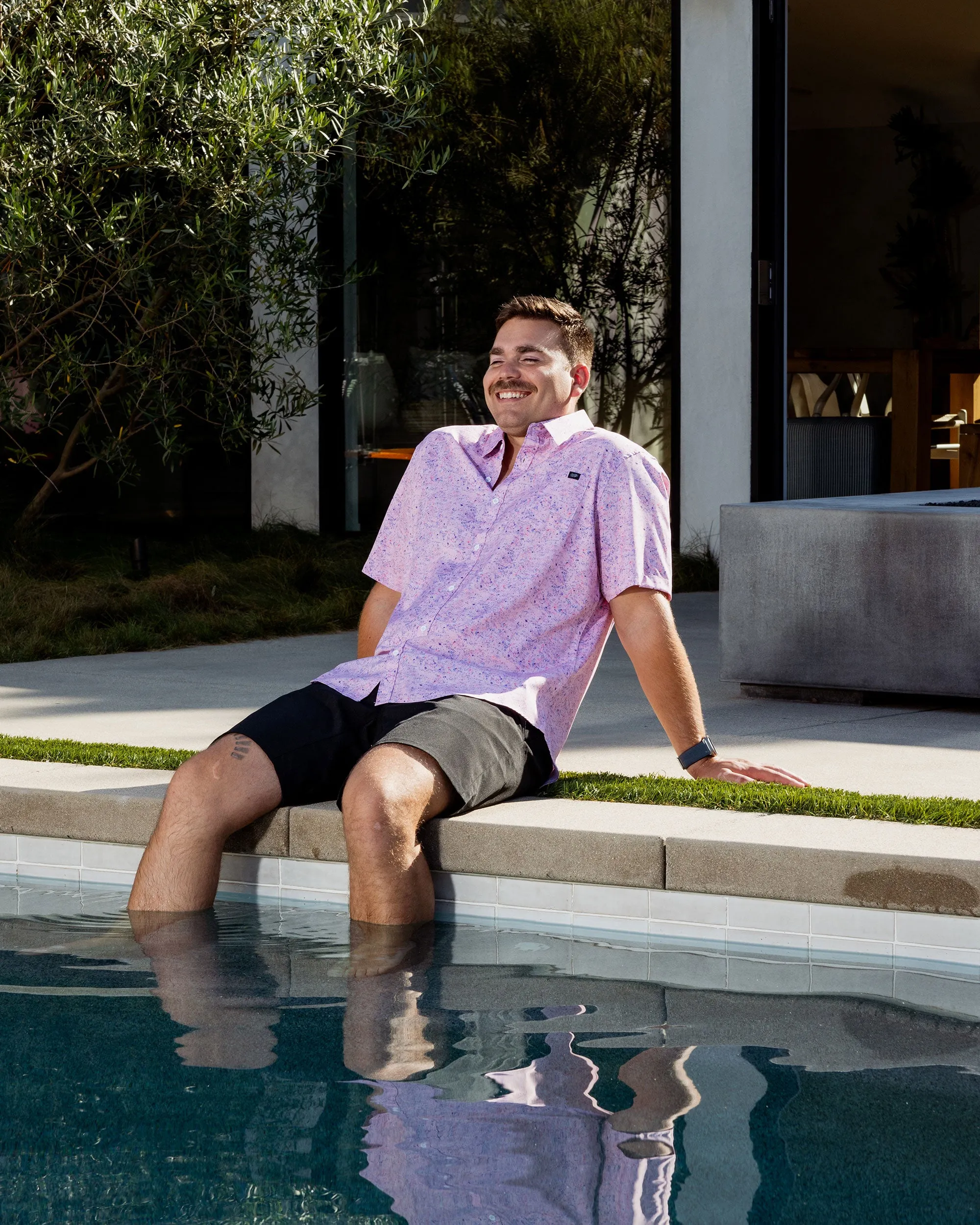 Pink Pulse Button Up 2.0