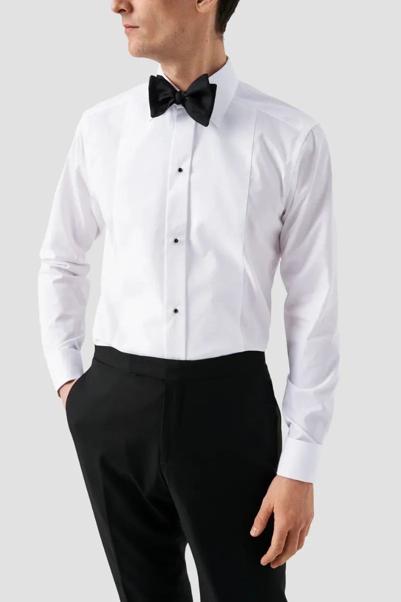 Piqué Tuxedo Shirt, Contemporary