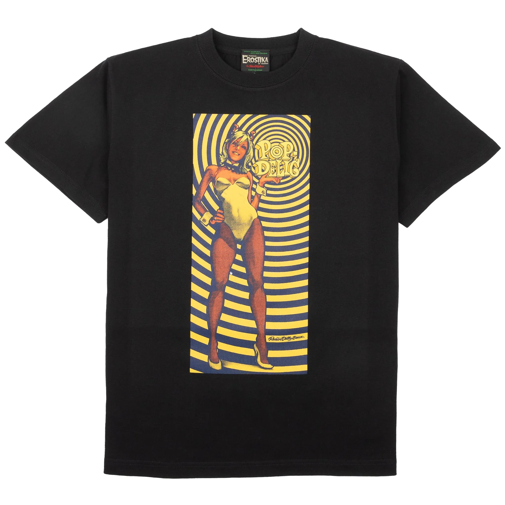 Pop Delic Girl T-Shirt - Black
