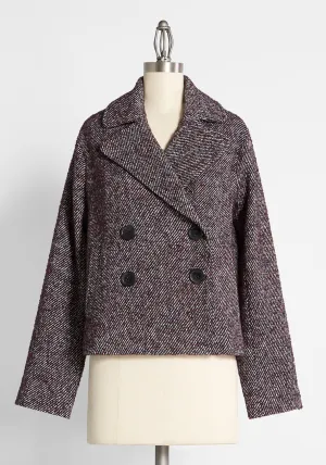 Prim and Proper Peacoat