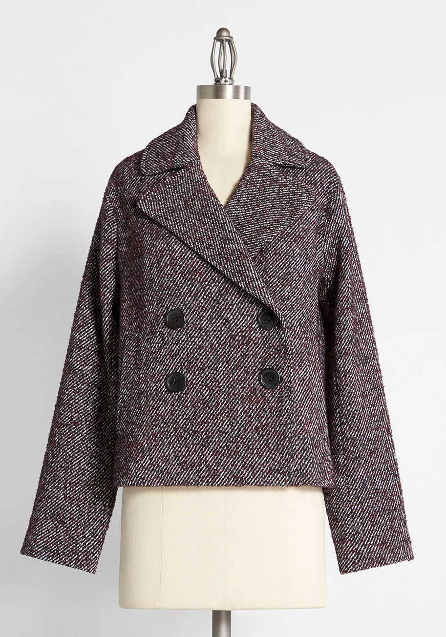 Prim and Proper Peacoat