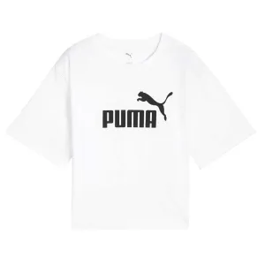 Puma - Women's Essentials Cropped No. 1 Logo Relaxed T-Shirt (684972 02)