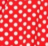 Red Polka Dot Swing Dress