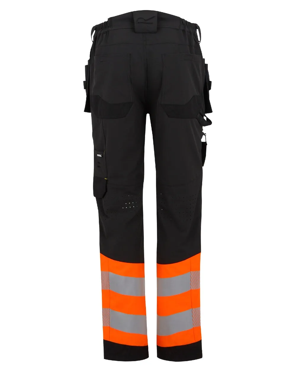 Regatta Mens Hi-Vis X-Pro Stretch Holster Trousers Class 1