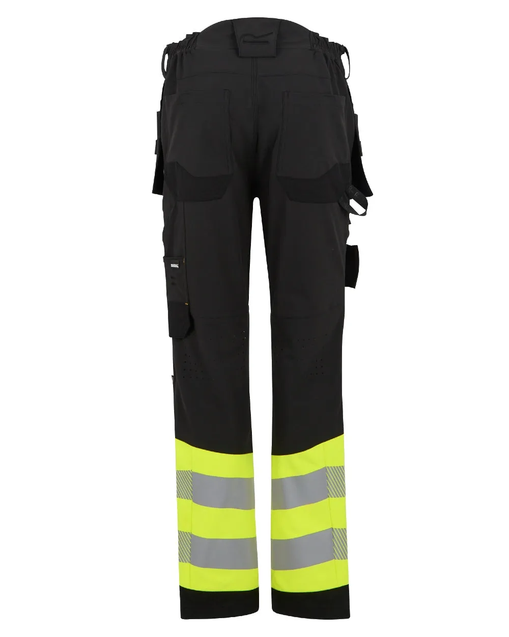 Regatta Mens Hi-Vis X-Pro Stretch Holster Trousers Class 1