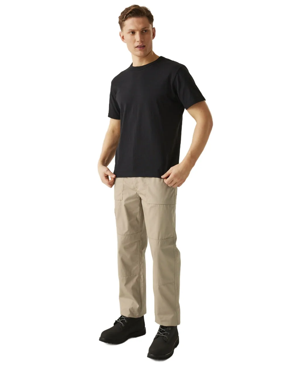 Regatta Mens Multi Pocket Action Trousers Long Leg