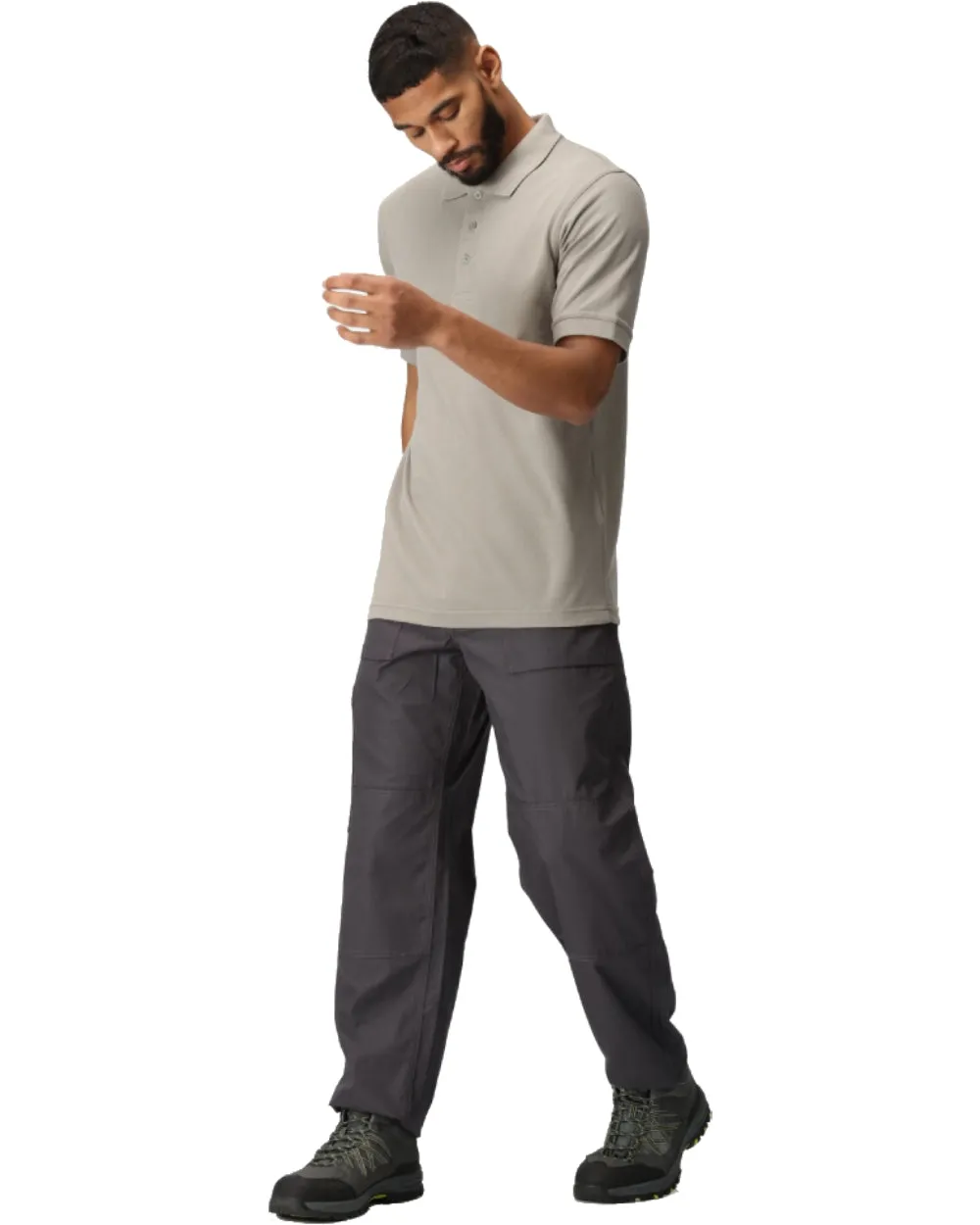 Regatta Mens Multi Pocket Action Trousers Long Leg
