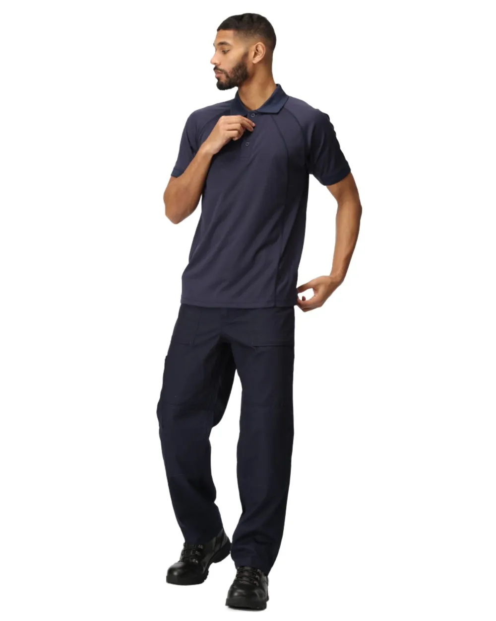 Regatta Mens Multi Pocket Action Trousers Long Leg