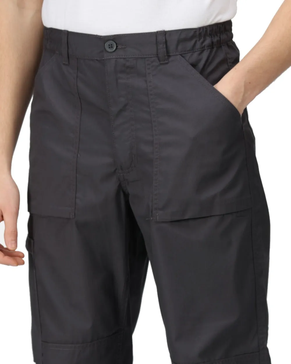Regatta Mens Multi Pocket Action Trousers Long Leg