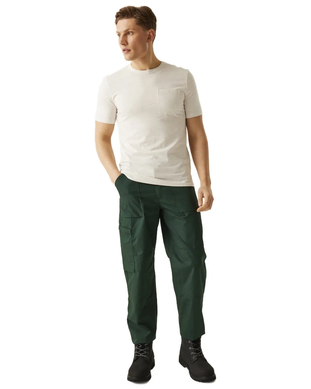 Regatta Mens Multi Pocket Action Trousers Long Leg