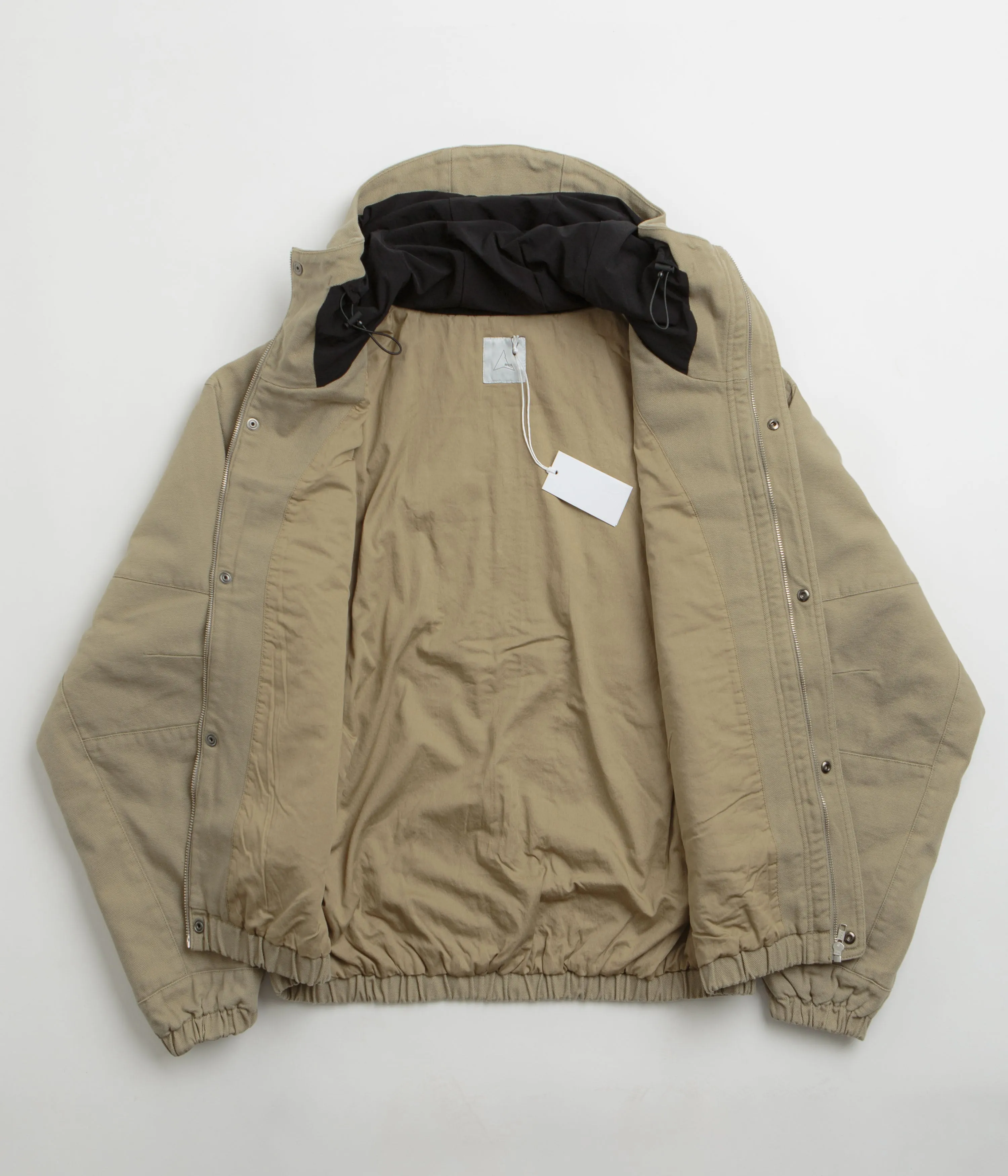 ROA Canvas Cotton Jacket - Taupe