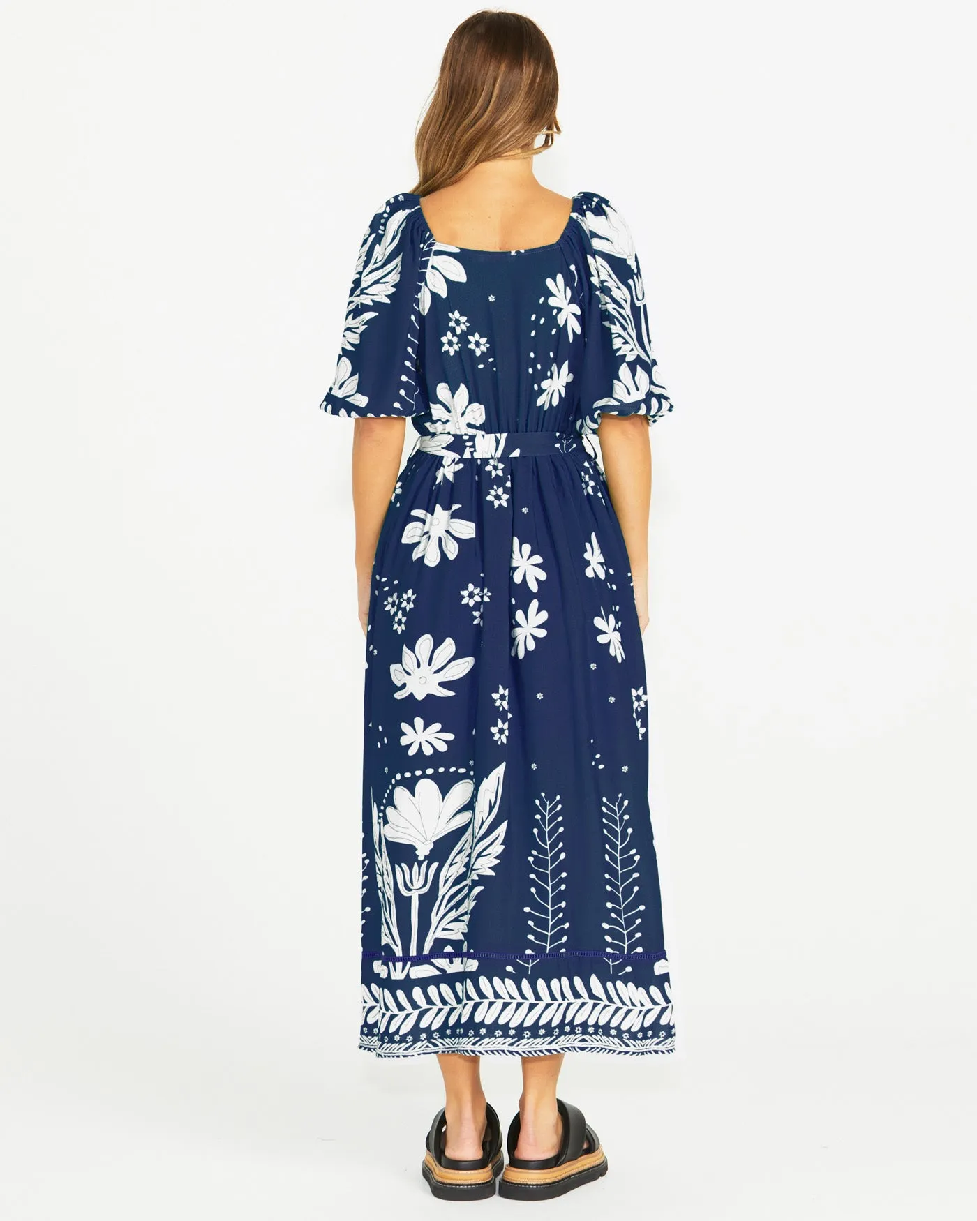 Sass Lyndel Dress Navy Floral