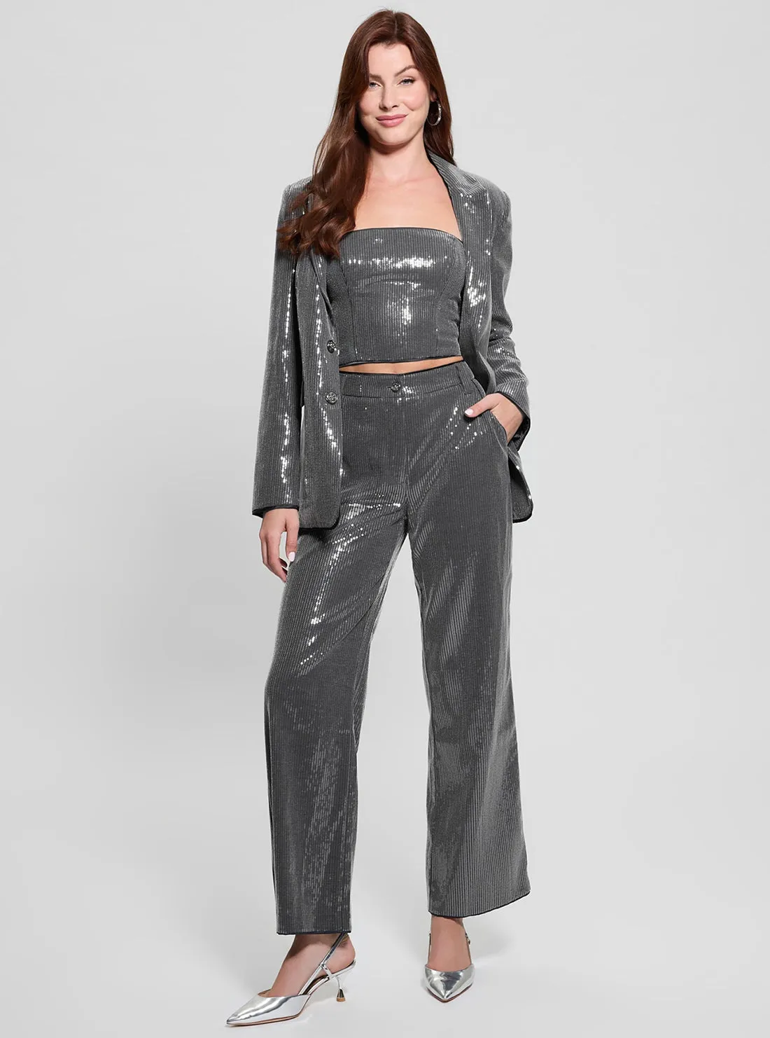 Silver Doris Blazer