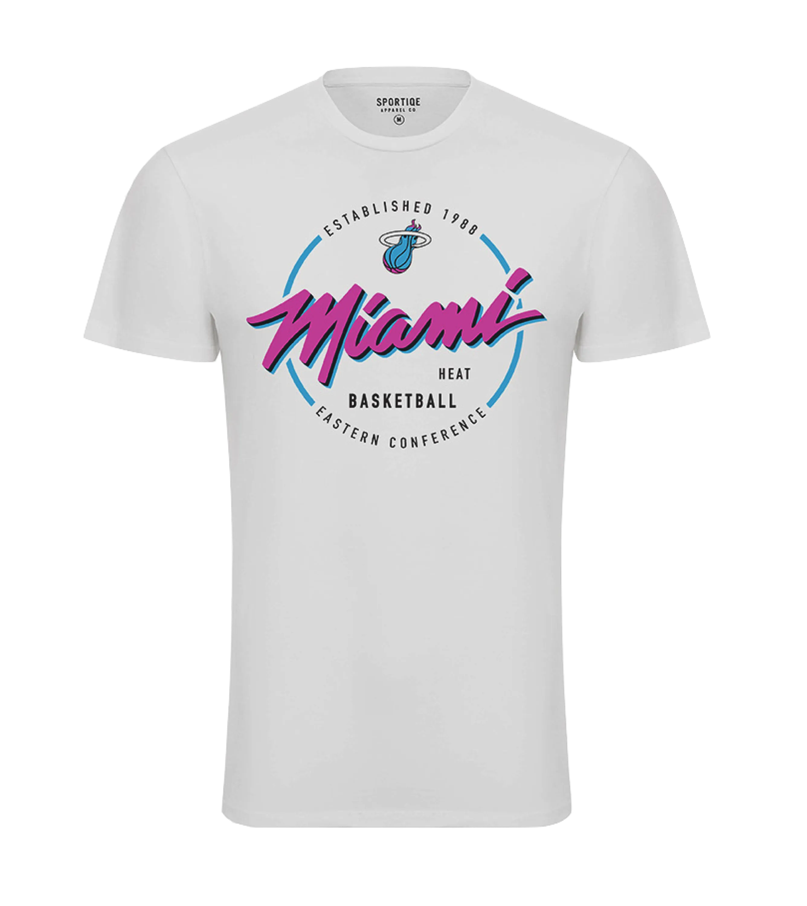 Sportiqe Miami HEAT Original Vice Bingham Tee