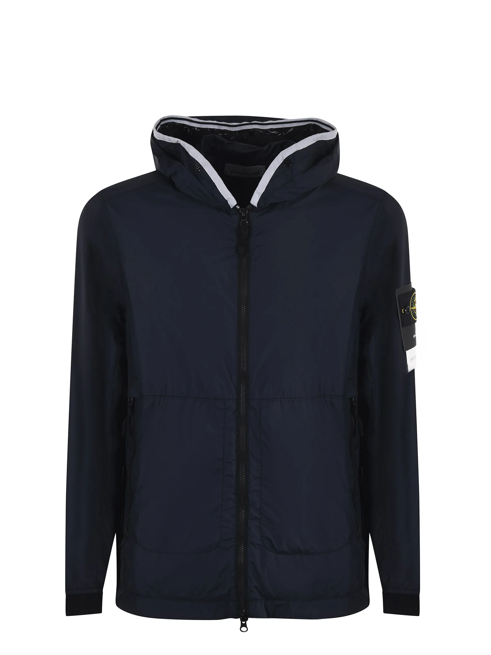 Stone Island Logo Patch Zipped Padded Jacket