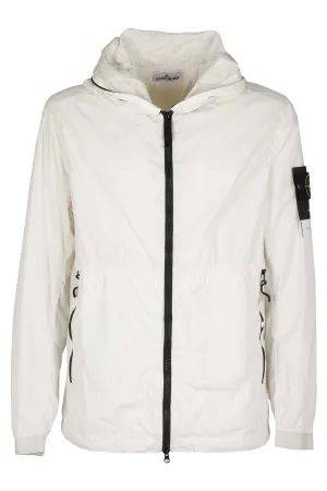 Stone Island Logo Patch Zipped Padded Jacket