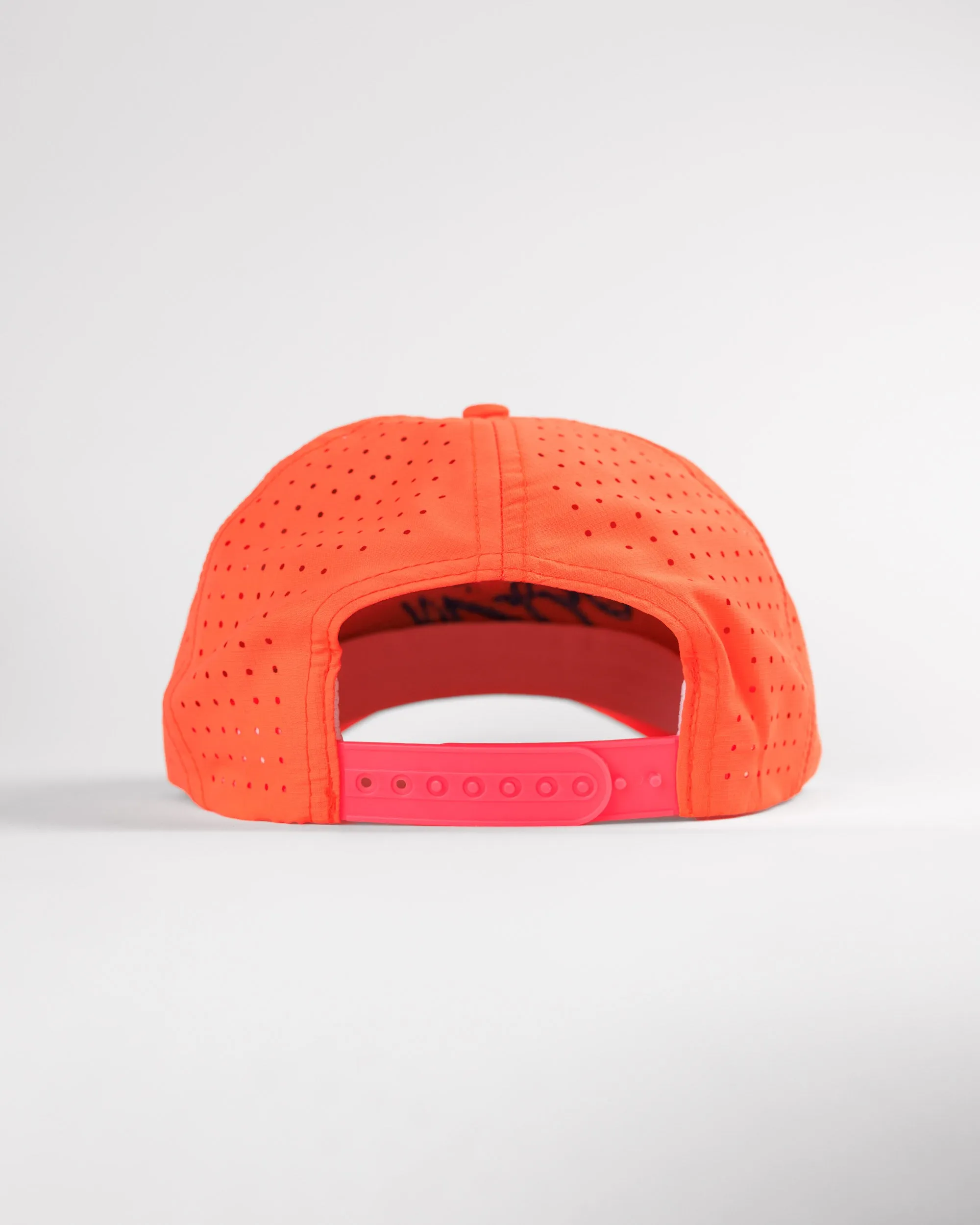 Swagger Snapback Hat - Coral Punch