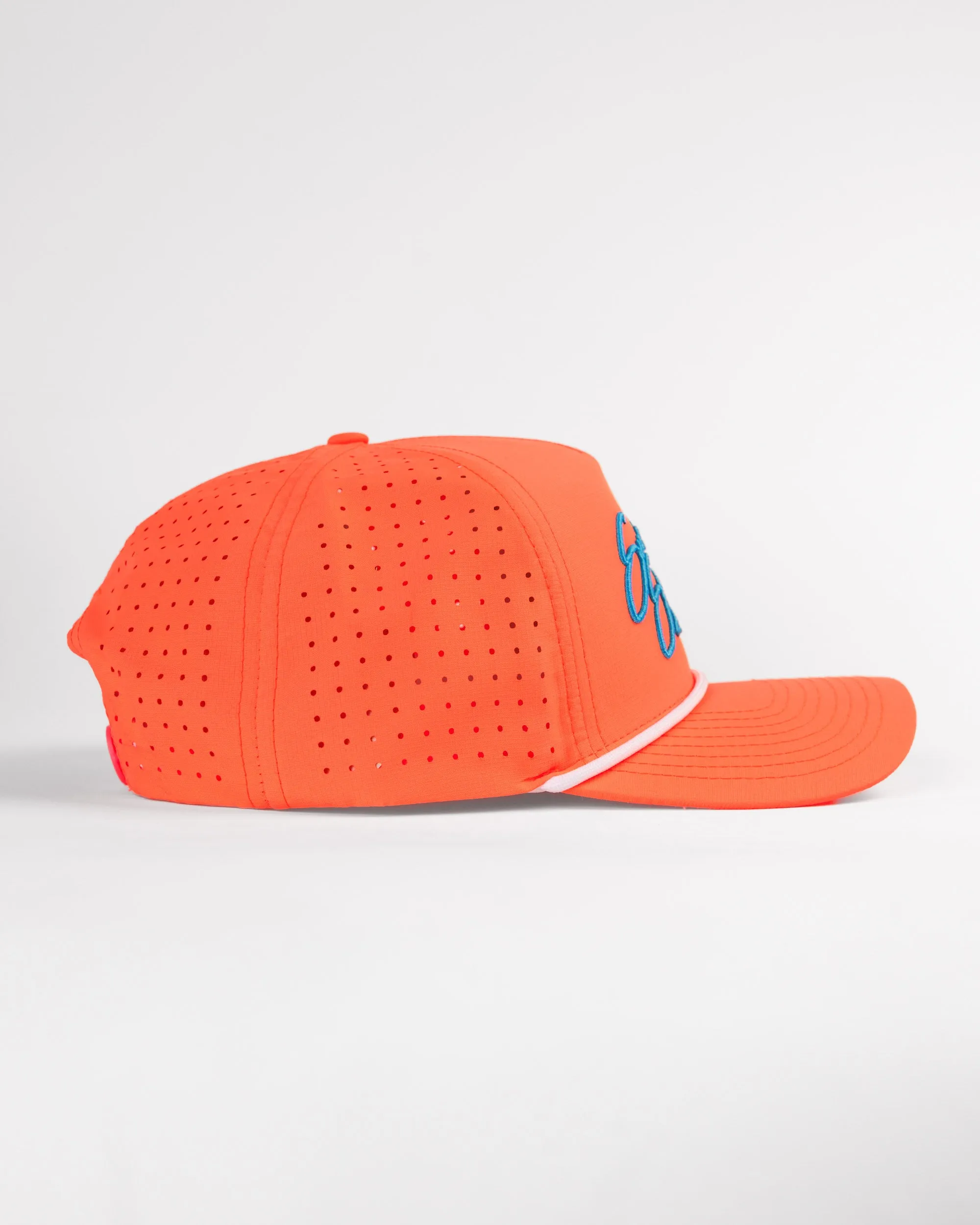 Swagger Snapback Hat - Coral Punch