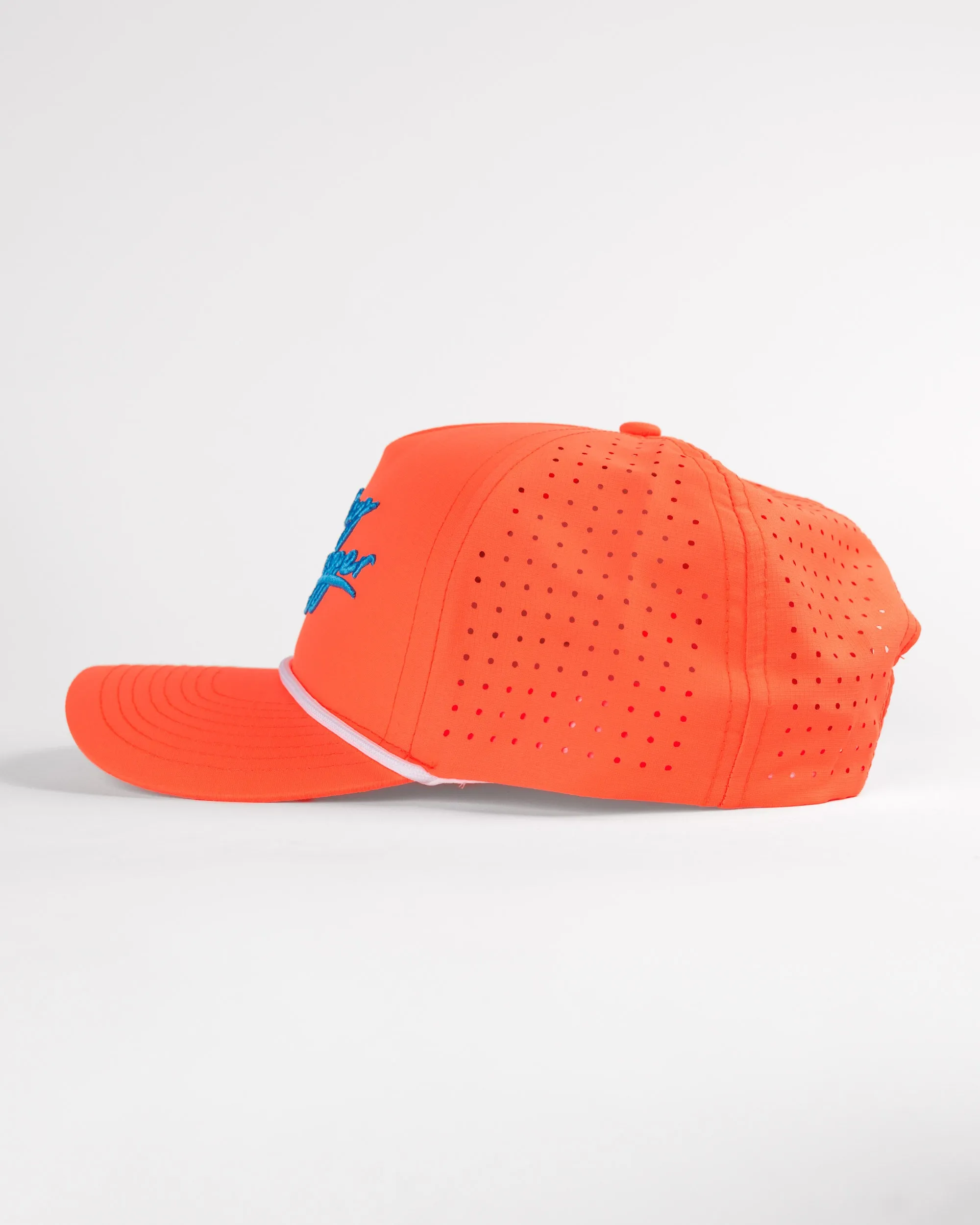 Swagger Snapback Hat - Coral Punch