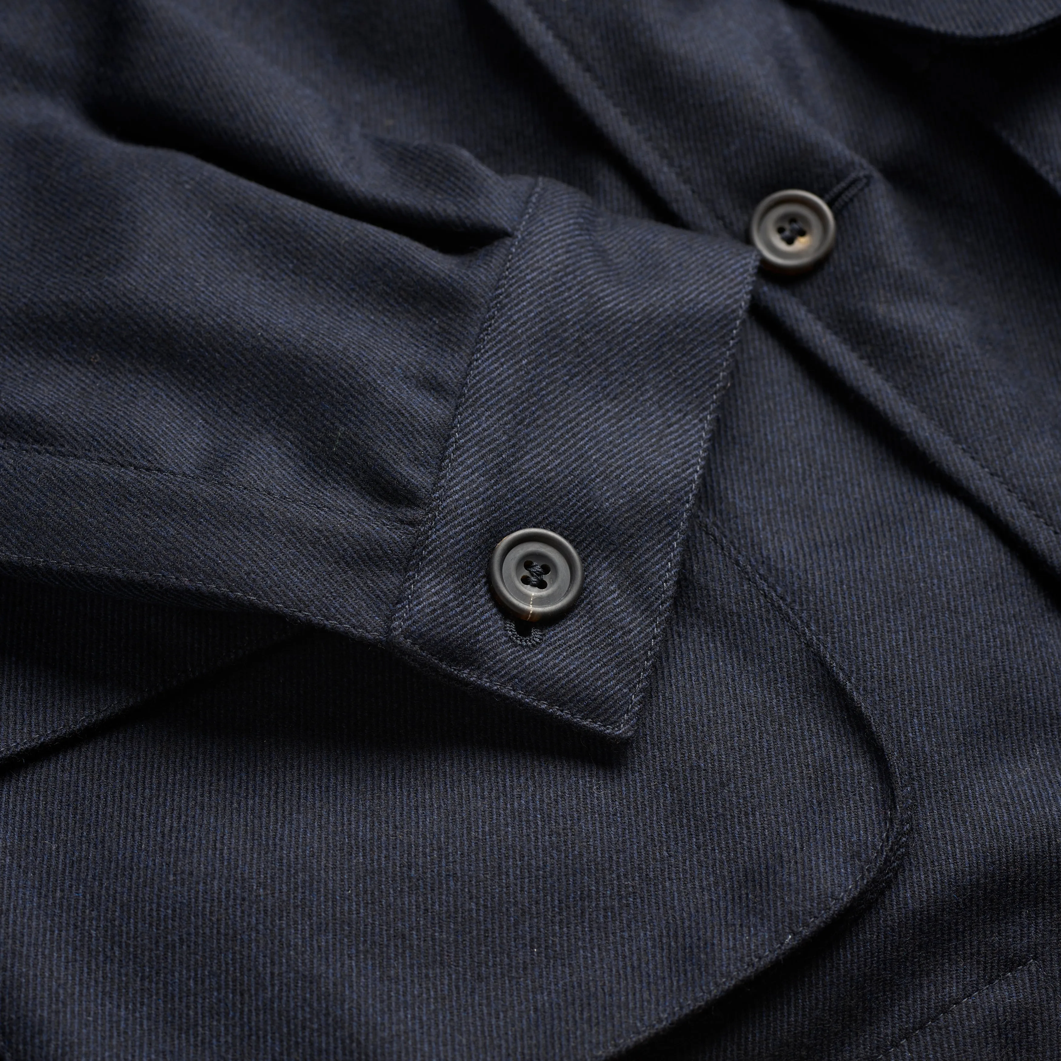 The Fox Somerset Drill Blue Jacket