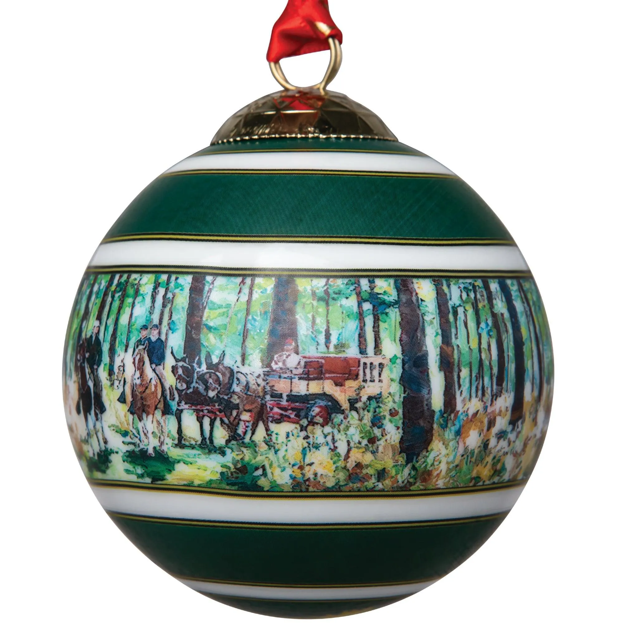 Thomasville Hunt Scene Ornament