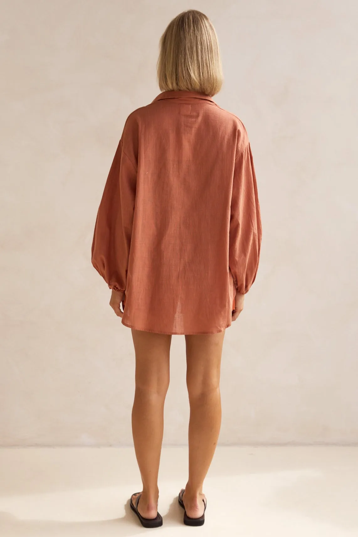 Timothee Shirt (Rust)