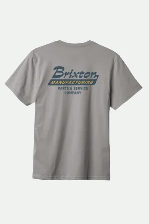Township S/S Tailored T-Shirt - Heather Grey
